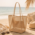 Woven Beach Tote Bag