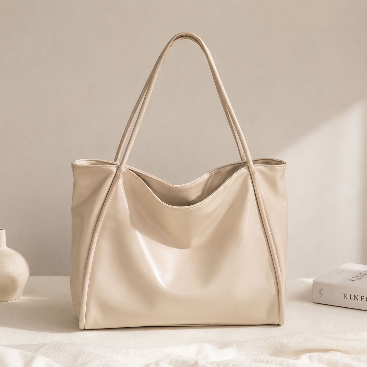 Soft Shoulder Tote Bag