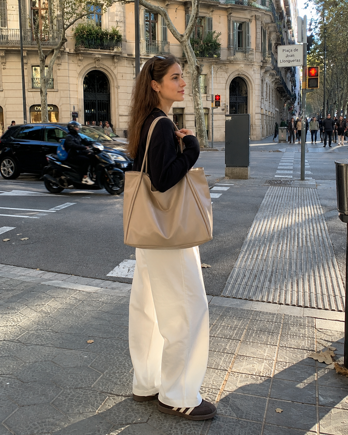 Soft Shoulder Tote Bag