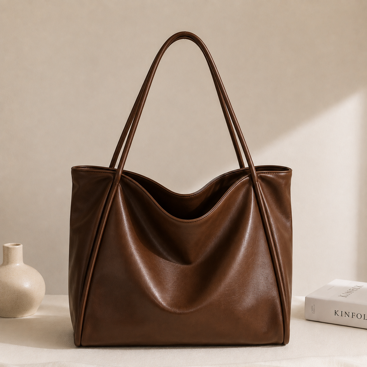 Soft Shoulder Tote Bag